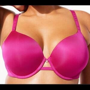NWT! Savage‎ x Fenty Microfiber T-Shirt Bra Deep Pink Size 38H